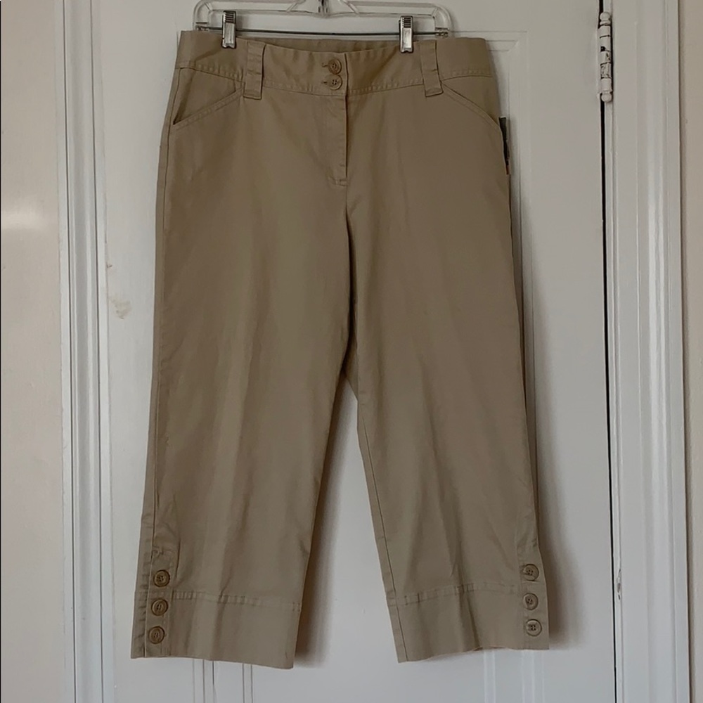 Cropped chinos